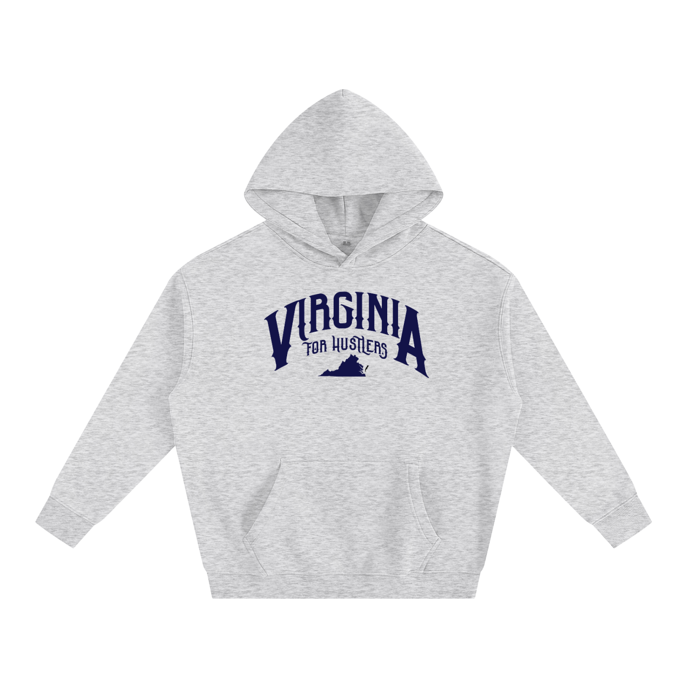 VA FOR HUSTELRS Oversize Fleeced Hoodie